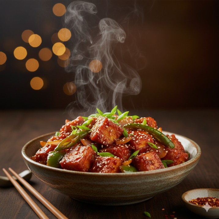 Chilli Paneer Dry